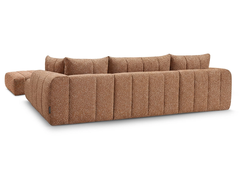 Panorama-Ecksofa mit Hocker BOBOCHIC NESTY Panorama-Ecksofa mit Hocker BOBOCHIC NESTY