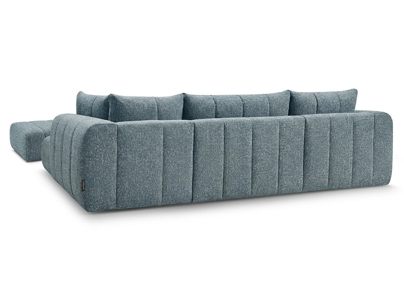Panorama-Ecksofa mit Hocker BOBOCHIC NESTY Panorama-Ecksofa mit Hocker BOBOCHIC NESTY