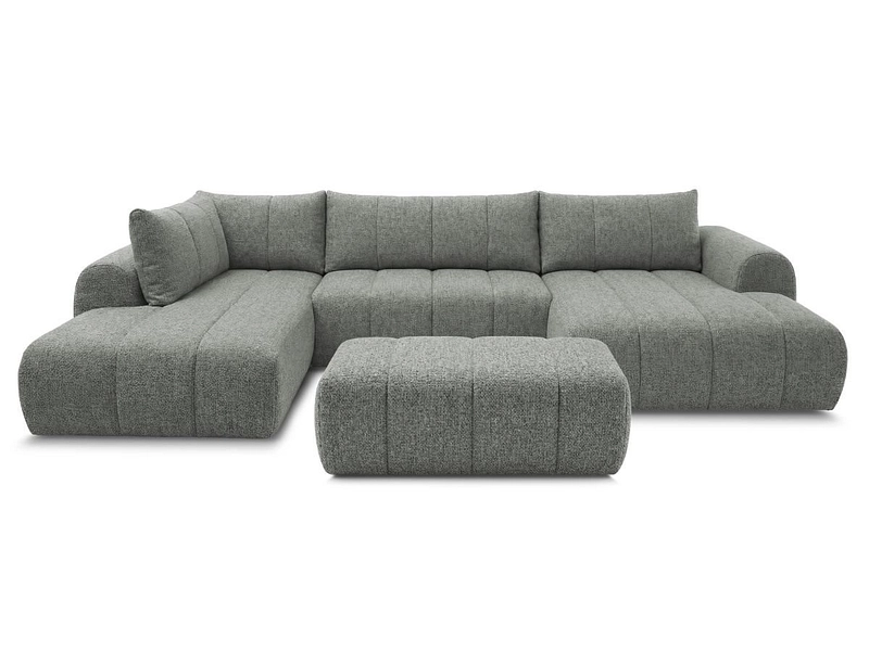 Panorama-Ecksofa mit Hocker BOBOCHIC NESTY Panorama-Ecksofa mit Hocker BOBOCHIC NESTY