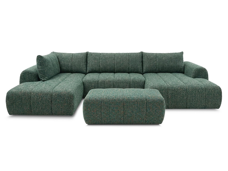 Panorama-Ecksofa mit Hocker BOBOCHIC NESTY Panorama-Ecksofa mit Hocker BOBOCHIC NESTY