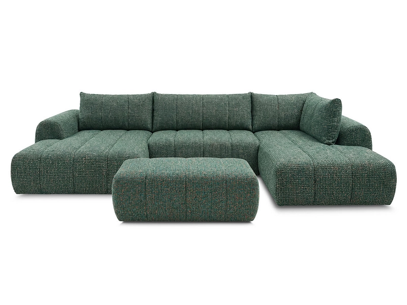 Panorama-Ecksofa mit Hocker BOBOCHIC NESTY Panorama-Ecksofa mit Hocker BOBOCHIC NESTY