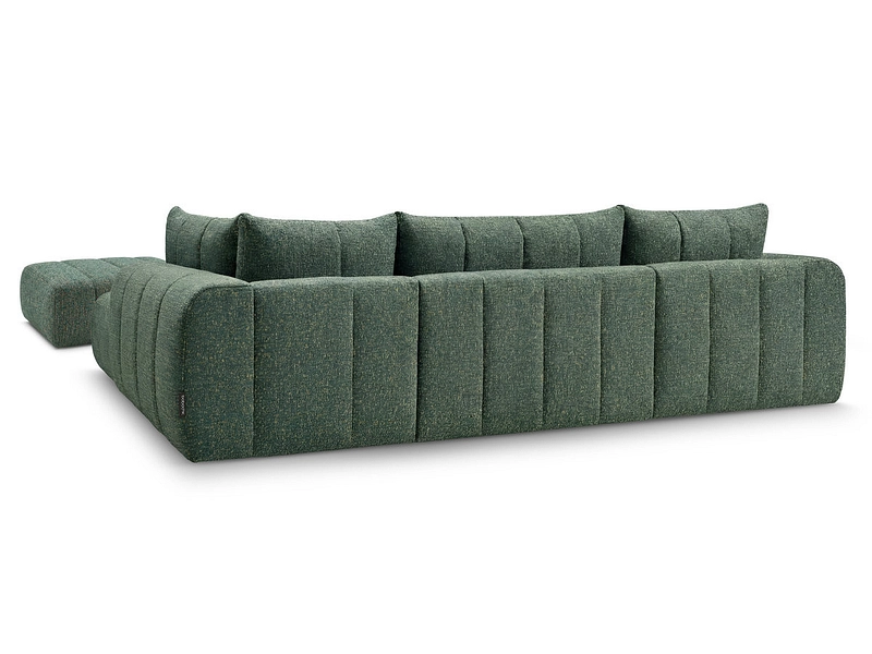 Panorama-Ecksofa mit Hocker BOBOCHIC NESTY Panorama-Ecksofa mit Hocker BOBOCHIC NESTY