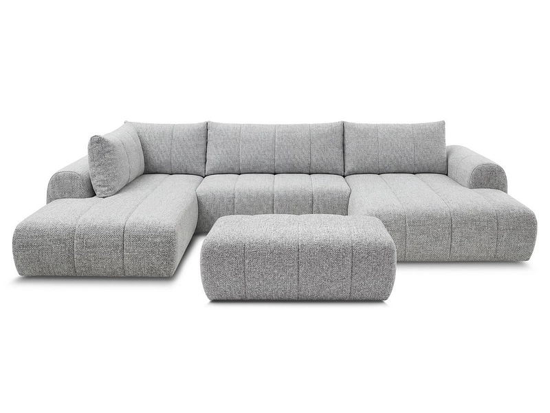 Panorama-Ecksofa mit Hocker BOBOCHIC NESTY Panorama-Ecksofa mit Hocker BOBOCHIC NESTY