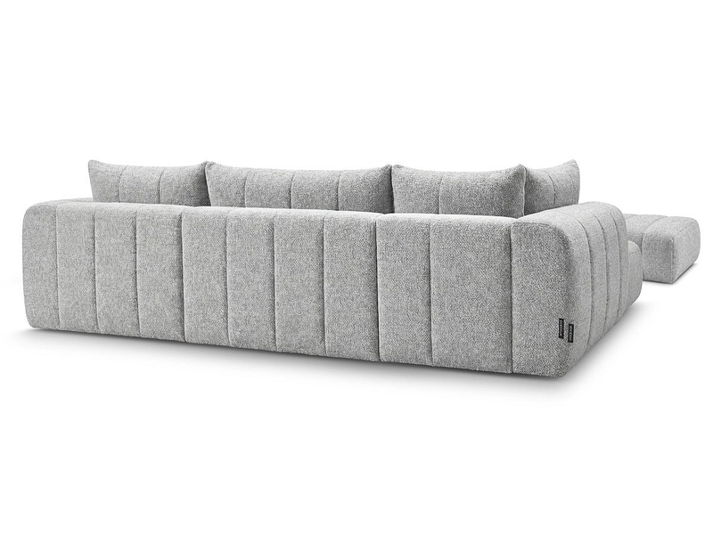 Panorama-Ecksofa mit Hocker BOBOCHIC NESTY Panorama-Ecksofa mit Hocker BOBOCHIC NESTY