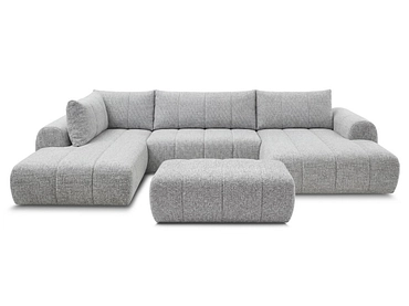 Panorama-Ecksofa mit Hocker BOBOCHIC NESTY Panorama-Ecksofa mit Hocker BOBOCHIC NESTY