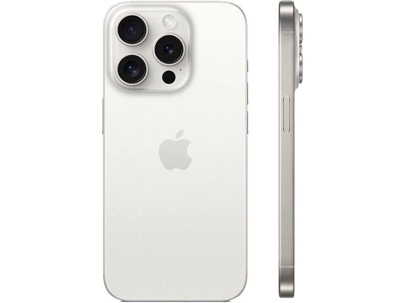 APPLE iPhone 15 Pro titanio bianco