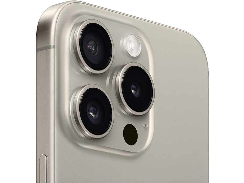 APPLE iPhone 15 Pro titanio naturale