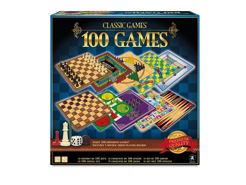 Spiel 100 CLASSIQUES mehrfarbig