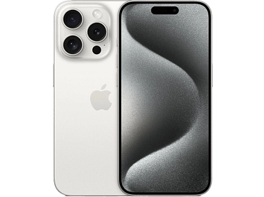 APPLE iPhone 15 Pro titanio bianco