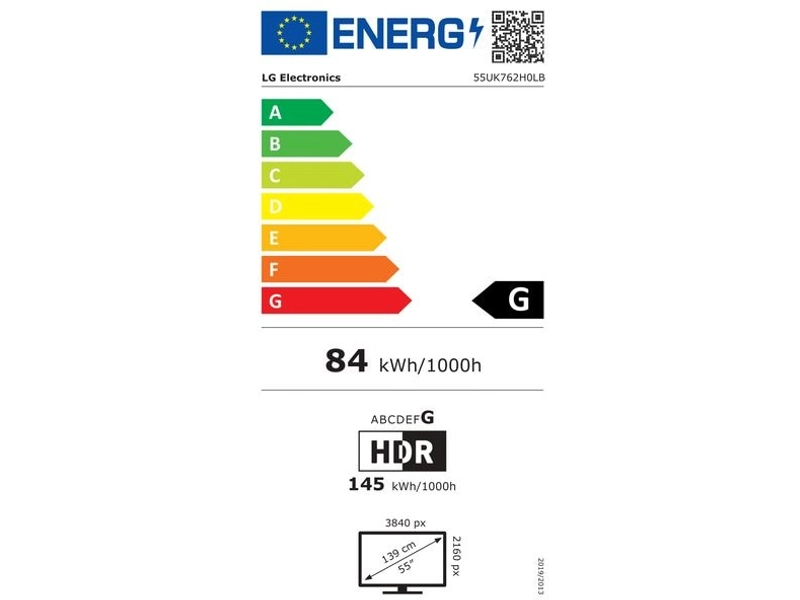LG ELECTRONICS TV LED