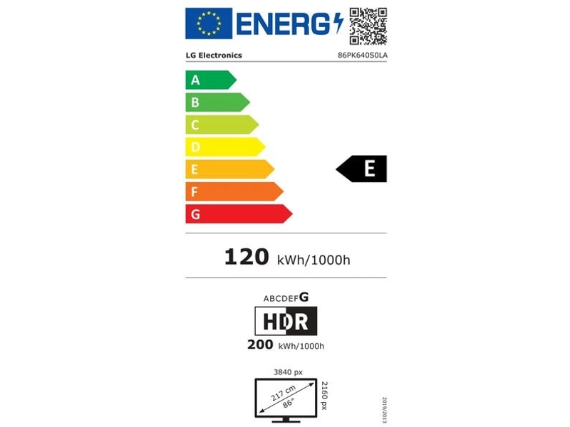 LG ELECTRONICS TV LED
