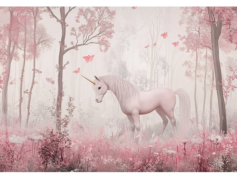 Tapete UNICORN 3-teilig vliesfaser altrosa Tapete UNICORN 3-teilig vliesfaser altrosa