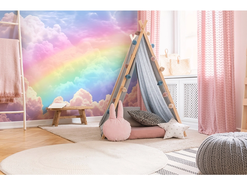 Tapete DREAM 1 Stück vliesfaser rosa