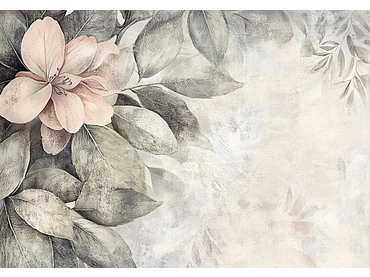 Tapete FLOWER 2-teilig vliesfaser cremeweiss