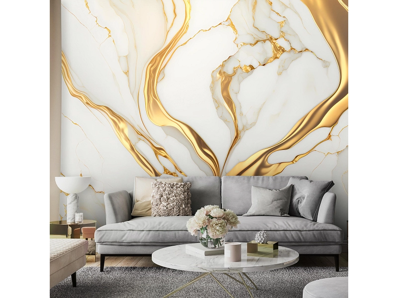 Tapete MARBLE 2-teilig vliesfaser weiss Tapete MARBLE 2-teilig vliesfaser weiss