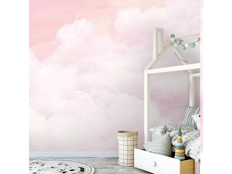 Tapete DREAM 4-teilig vliesfaser rosa Tapete DREAM 4-teilig vliesfaser rosa