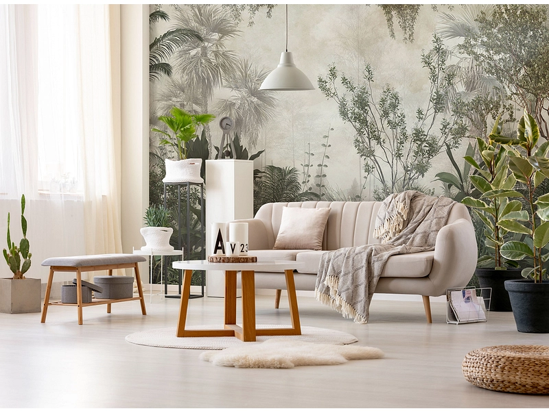Tapete JUNGLE 2-teilig vliesfaser beige