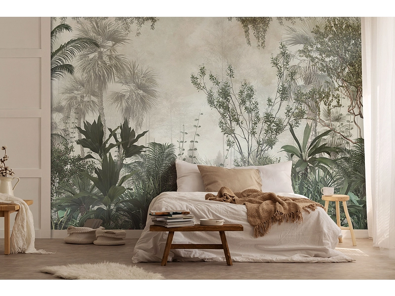 Tapete JUNGLE 1 Stück vliesfaser beige