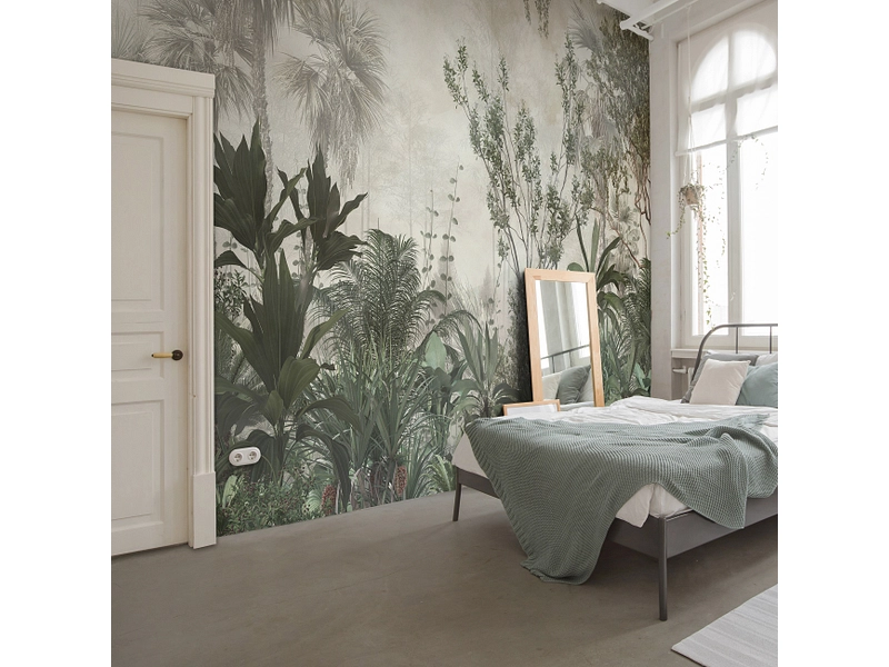 Tapete JUNGLE 4-teilig vliesfaser beige Tapete JUNGLE 4-teilig vliesfaser beige