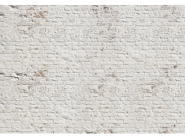 Carta da parati BRICK 2 pezzi fibra polare bianco sporco Carta da parati BRICK 2 pezzi fibra polare bianco sporco