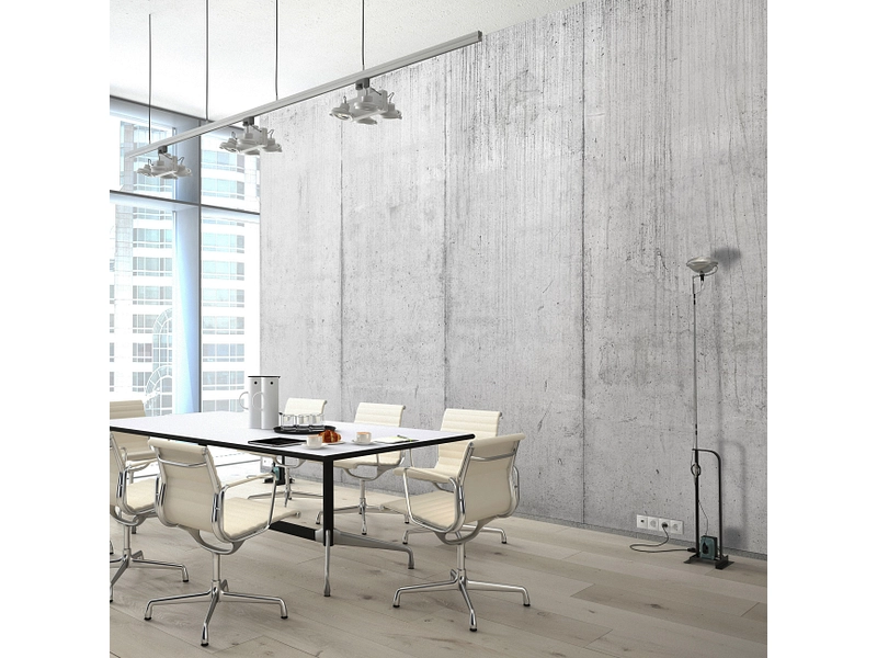 Tapete BETON 1 Stück vliesfaser beton grau