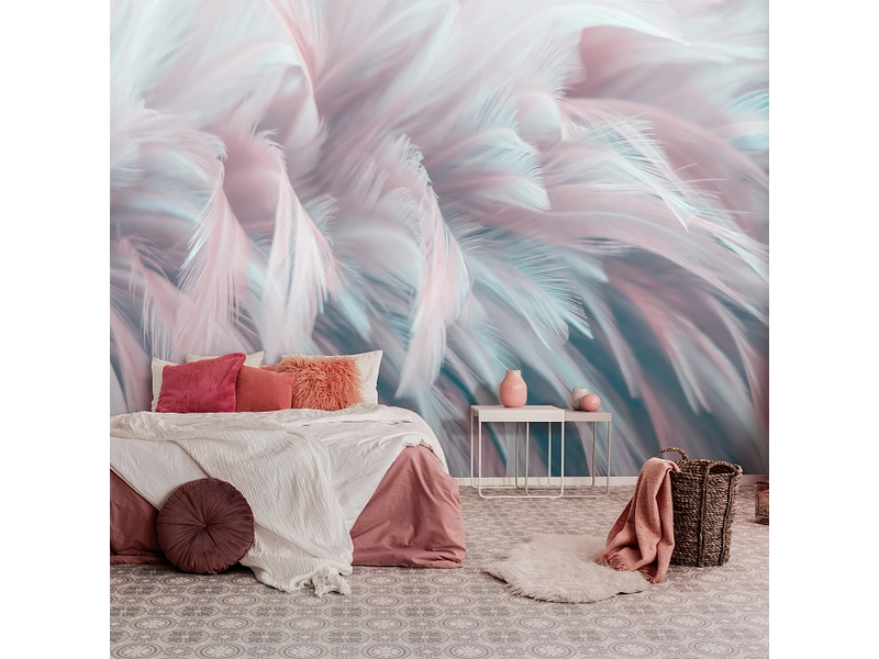 Tapete PLUME 2-teilig vliesfaser rosa Tapete PLUME 2-teilig vliesfaser rosa