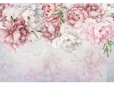 Carta da parati PIVOINE 4 pezzi fibra polare rosa antico Carta da parati PIVOINE 4 pezzi fibra polare rosa antico