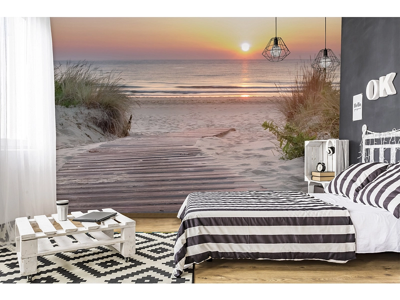 Tapete BEACH 1 Stück vliesfaser sandfarben