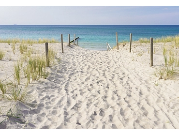 Carta da parati BEACH 2 pezzi fibra polare bianco sporco Carta da parati BEACH 2 pezzi fibra polare bianco sporco