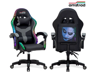 Gaming Sessel AMSTRAD AMS-LED-PIXEL