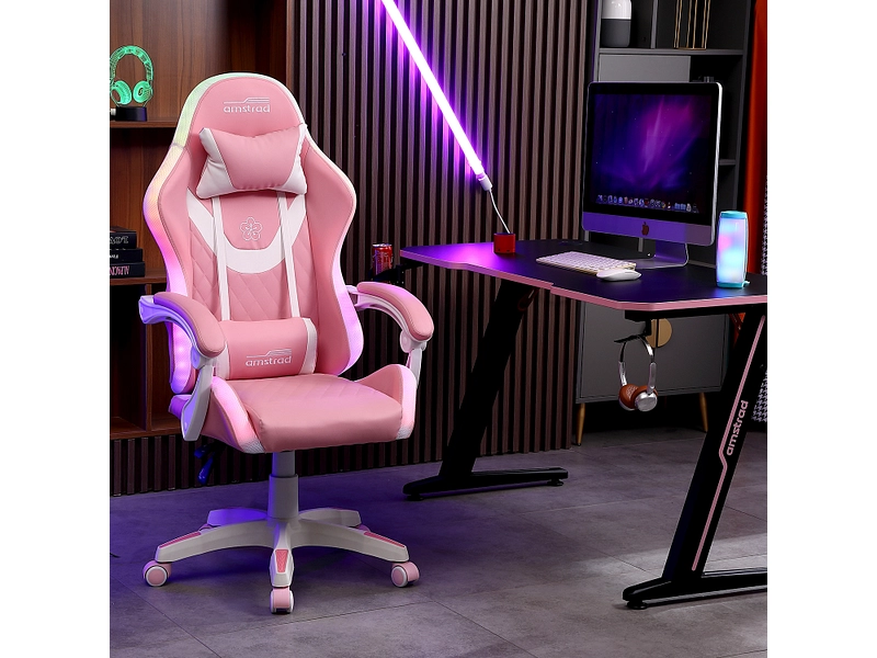 Sedia gaming AMSTRAD AMS-LED-SAKURA Sedia gaming AMSTRAD AMS-LED-SAKURA