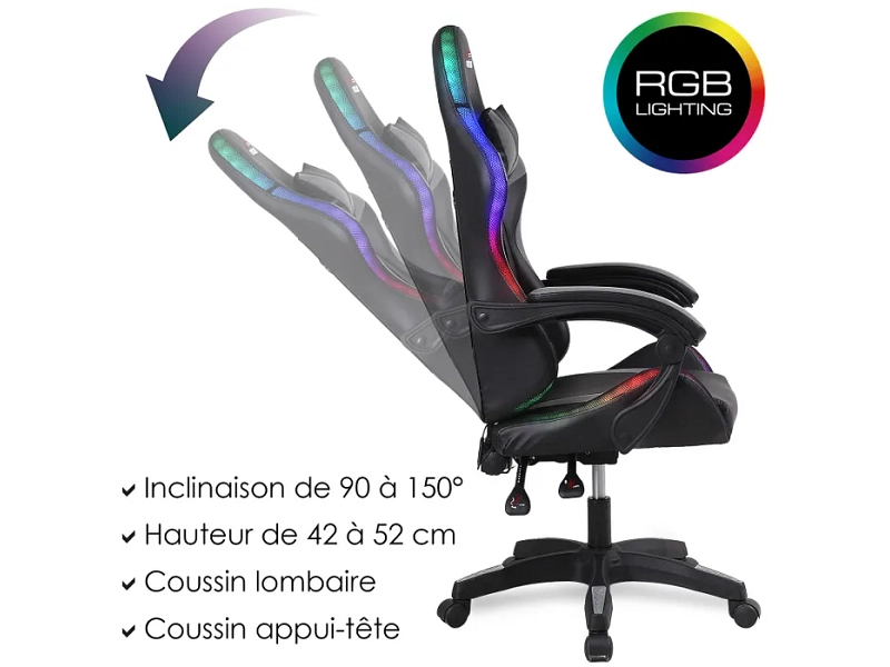 Gaming Sessel AMSTRAD AMS-900-LED