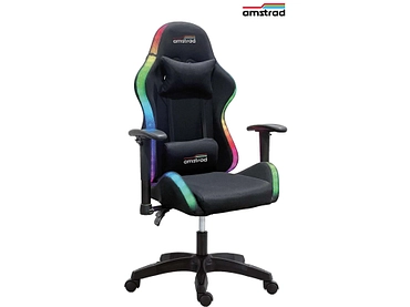Gaming Sessel AMSTRAD AMS-LED-FUSION-BK