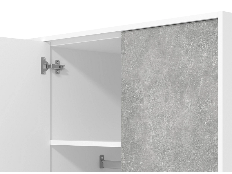 Armoire portes battantes VARADERO blanc Armoire portes battantes VARADERO blanc