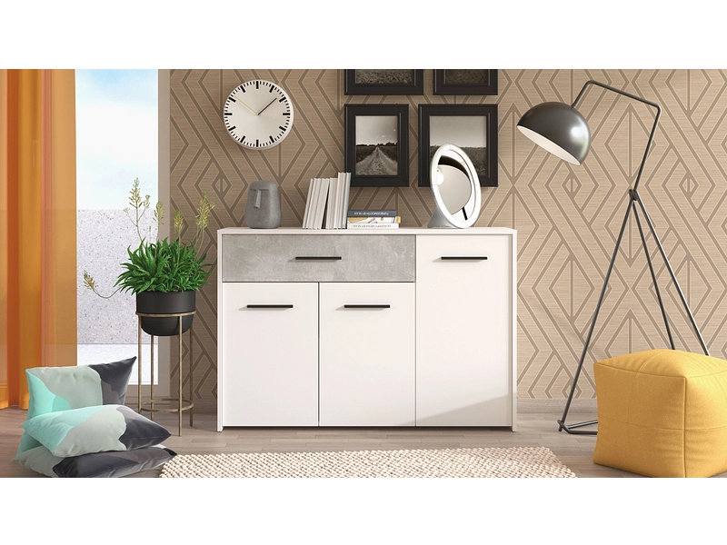 Kommode VARADERO 3 Türen 1 Schublade