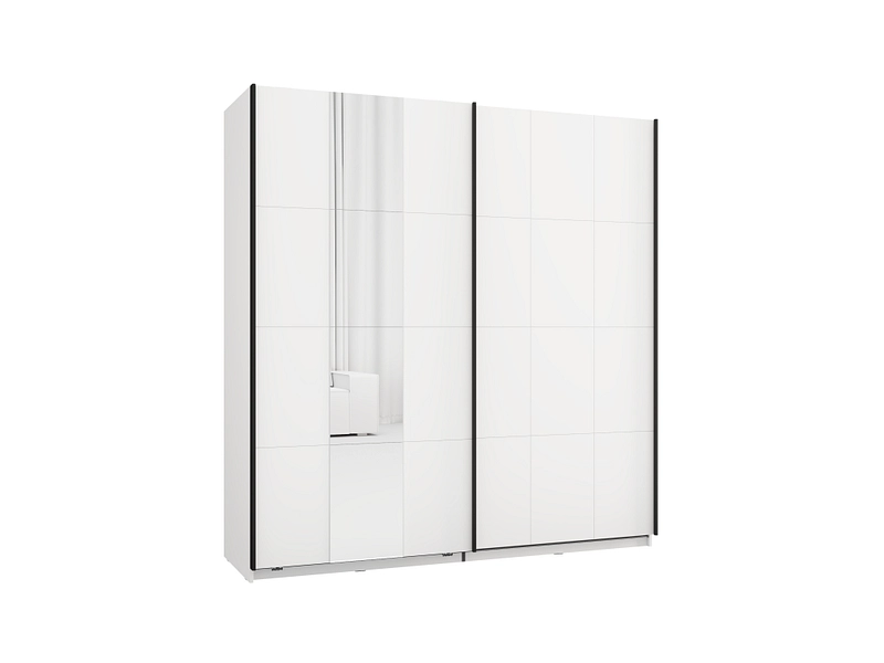 Armoire portes coulissantes SALAMIS blanc Armoire portes coulissantes SALAMIS blanc