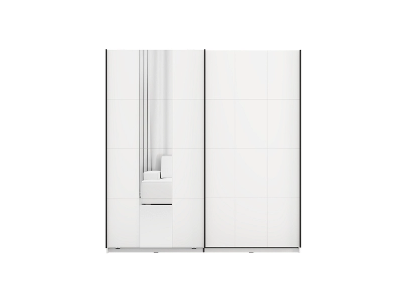 Armoire portes coulissantes SALAMIS blanc Armoire portes coulissantes SALAMIS blanc