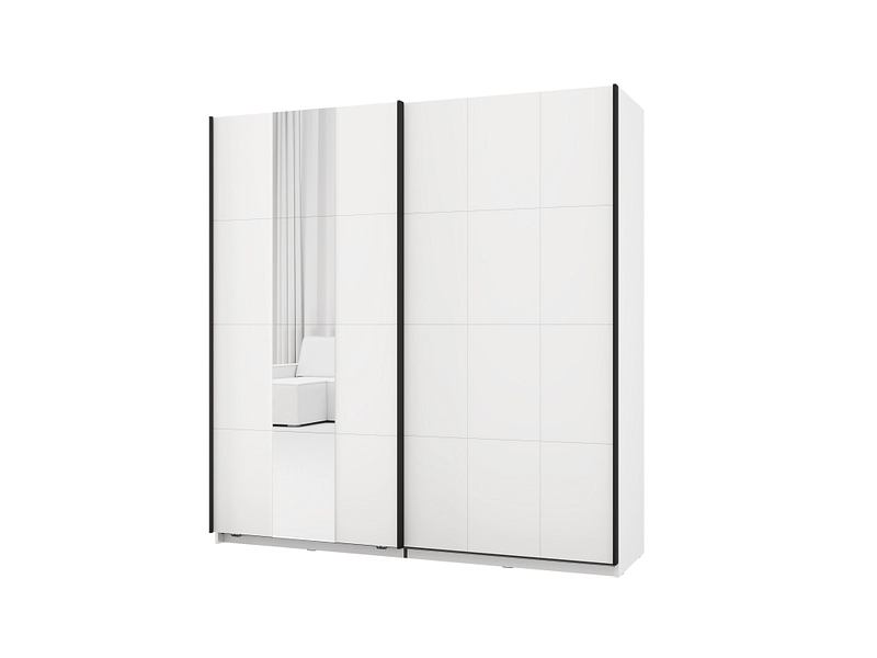 Armoire portes coulissantes SALAMIS blanc Armoire portes coulissantes SALAMIS blanc