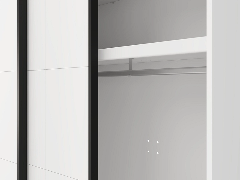 Armoire portes coulissantes SALAMIS blanc Armoire portes coulissantes SALAMIS blanc