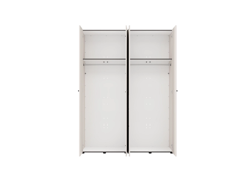 Armoire portes battantes SALAMIS cachemire Armoire portes battantes SALAMIS cachemire