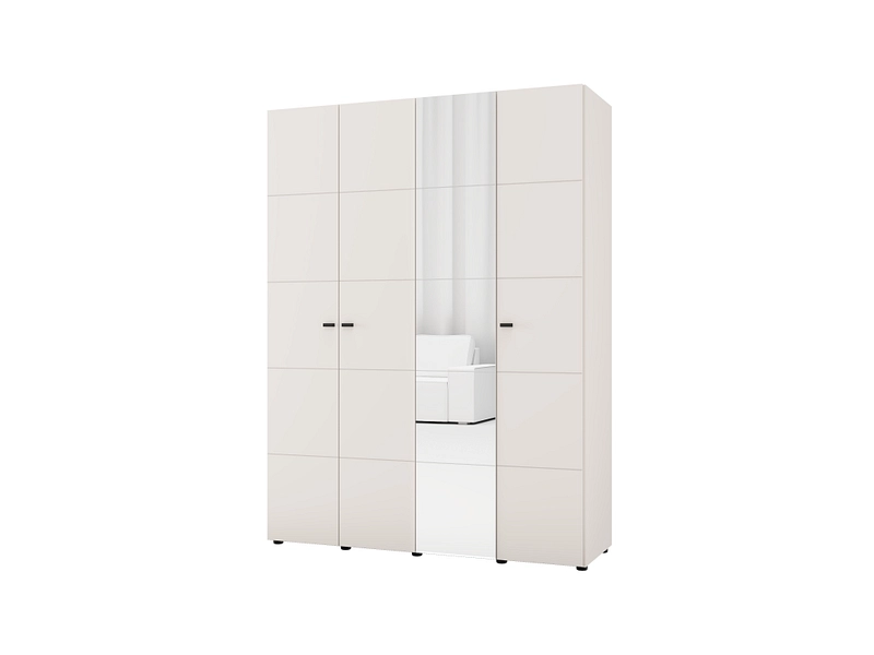 Armoire portes battantes SALAMIS cachemire Armoire portes battantes SALAMIS cachemire