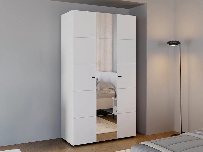 Armoire portes battantes SALAMIS blanc Armoire portes battantes SALAMIS blanc