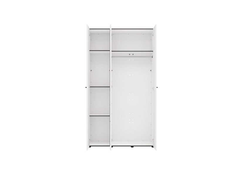 Armoire portes battantes SALAMIS blanc Armoire portes battantes SALAMIS blanc