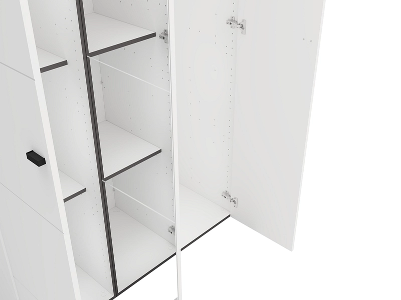 Armoire portes battantes SALAMIS blanc Armoire portes battantes SALAMIS blanc