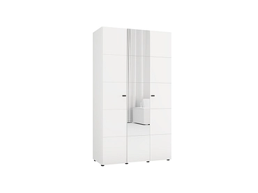 Armoire portes battantes SALAMIS blanc