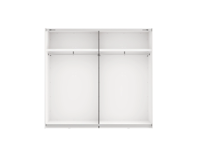 Armoire portes coulissantes BITINIA blanc Armoire portes coulissantes BITINIA blanc