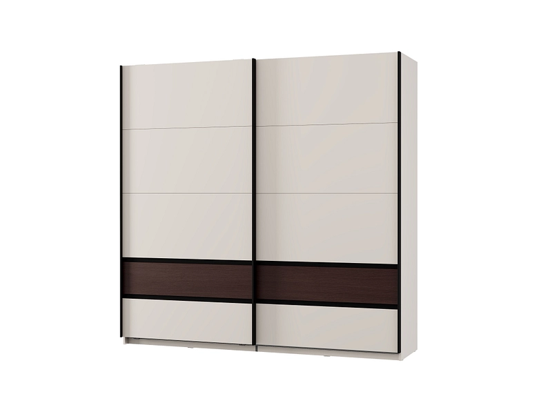 Armoire portes coulissantes COLHIDA cachemire Armoire portes coulissantes COLHIDA cachemire