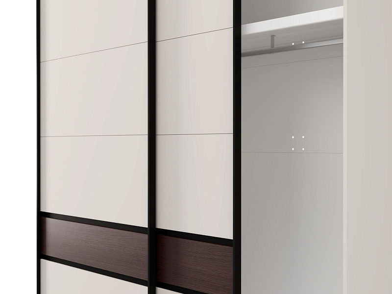 Armoire portes coulissantes COLHIDA cachemire Armoire portes coulissantes COLHIDA cachemire