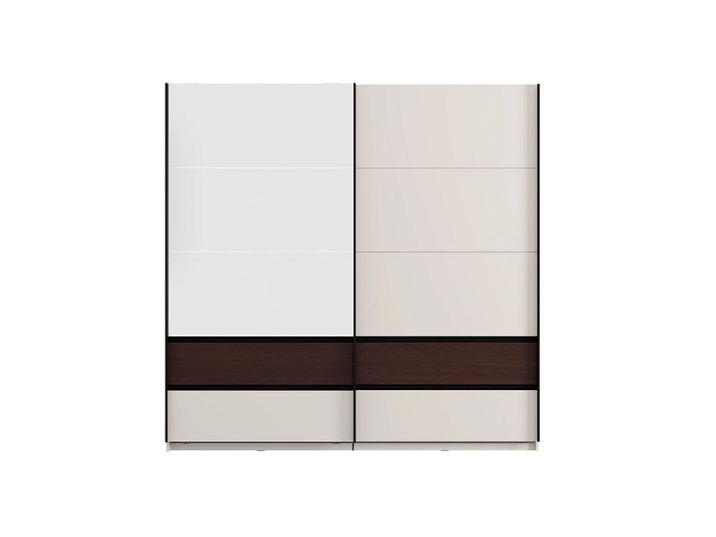 Armoire portes coulissantes COLHIDA cachemire