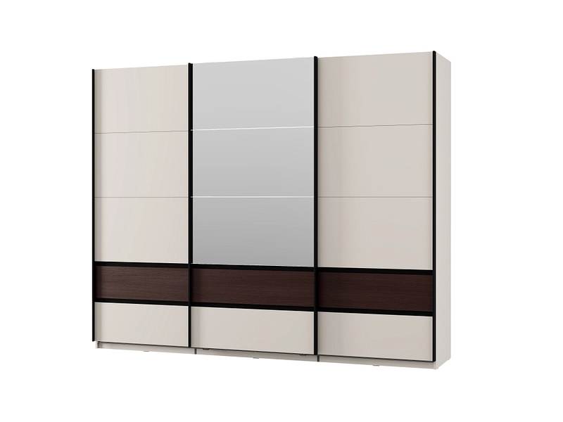 Armoire portes coulissantes COLHIDA cachemire Armoire portes coulissantes COLHIDA cachemire